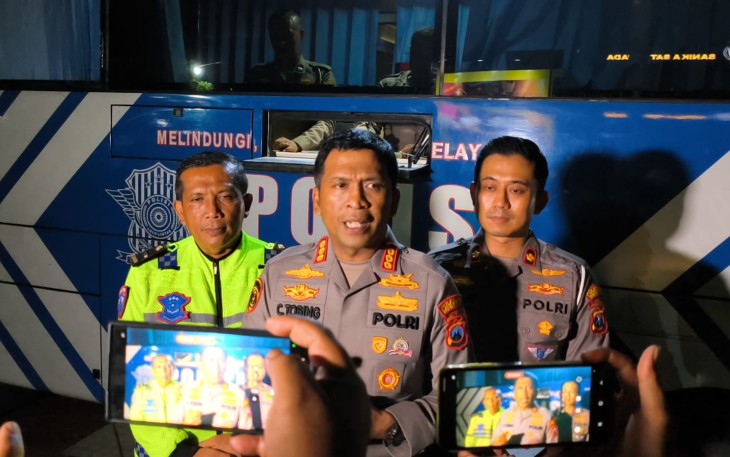 Kapolresta Sidoarjo Kombes. Pol. Christian