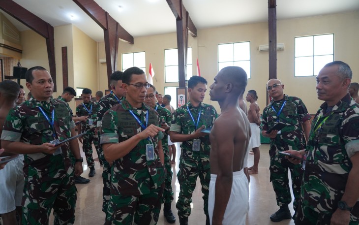 348 Calon Tamtama Ikuti Sidang Sub Panpus
