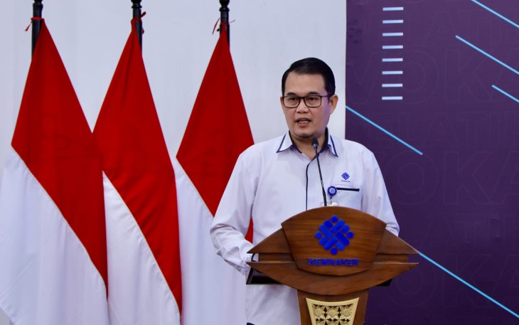 Direktur Jenderal Bina Pelatihan Vokasi dan Produktivitas (Binalavotas) Darmawansyah