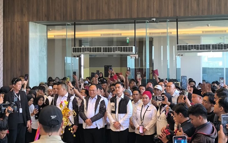 Ketua Umum DPP Partai Solidaritas Indonesia (PSI), Kaesang Pangarep, menghadiri Rapat Koordinasi Wilayah (Rakorwil) Dewan Pimpinan Wilayah (DPW) PSI Provinsi Bengkulu di Hotel Mercure Bengkulu, Jumat (17/7/2026)