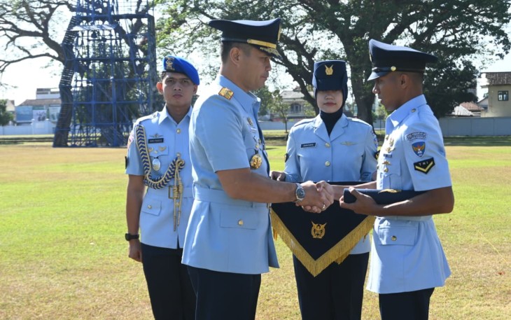 413 Lulusan Setukba TNI AU Angkatan ke-50 Resmi Dilantik Menjadi Serda