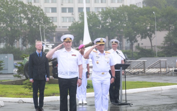 Kasal dan Panglima Armada Pasifik Rusia Resmi Buka Latma Orruda 2026 
