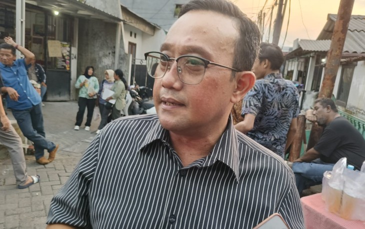Wakil Ketua DPRD Jatim, Blegur Prijanggono, usai menggelar reses di enam titik Kota Surabaya. Salah satunya di Rungkut Tengah VI, Kelurahan Gununganyar, Jumat (31/7/2026)
