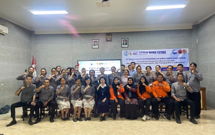 400 Siswa Dilatih Hadapi Gempa, BPBD Jember Bentuk Sekolah Tangguh Bencana