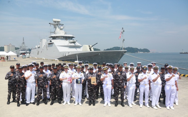 Usai Latihan Dengan Kapal Perang Rusia Saat Exercise Orruda 2026, KRI GNR-332 Tiba di Pangkalan Yokosuka Jepang 