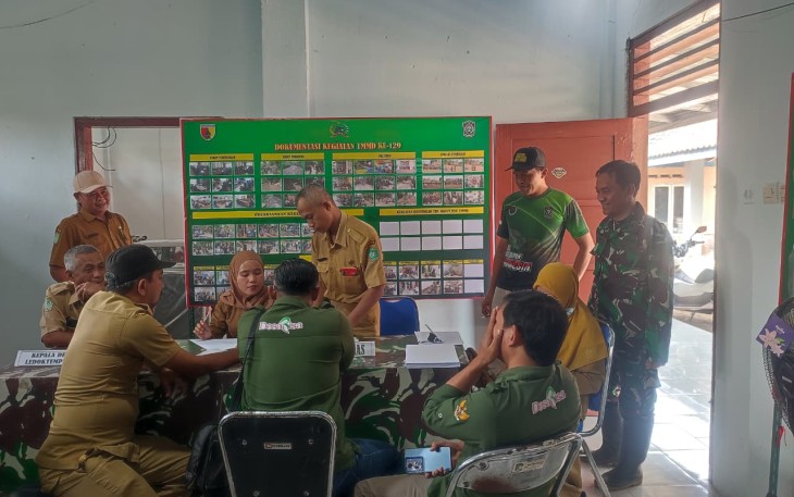 Evaluasi mingguan TMMD ke-129 Kodim 0821/Lumajang