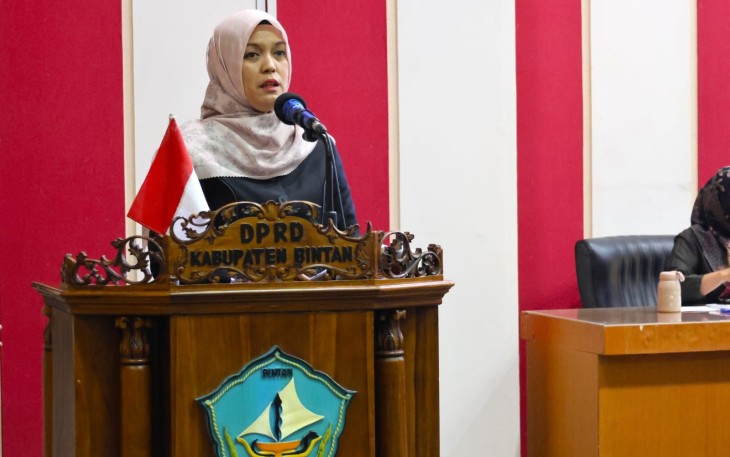 Wakil Bupati Bintan Deby Maryanti Sampaikan Rancangan Perubahan KUA-PPAS 2026