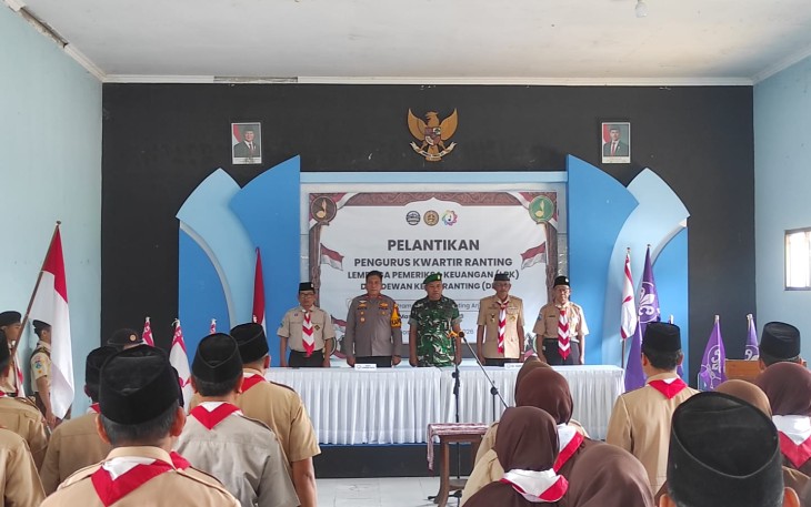 Pelantikan Pengurus Kwartir Gerakan Pramuka Arjosari Masa Bakti 2026-2029