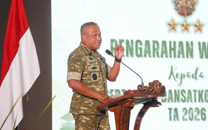 Wakil Kepala Staf Angkatan Darat (Wakasad) Letjen TNI Muhammad Saleh Mustafa