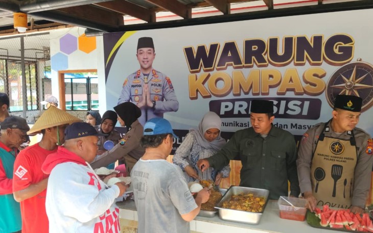Warung Kompas Presisi Polres Ngawi