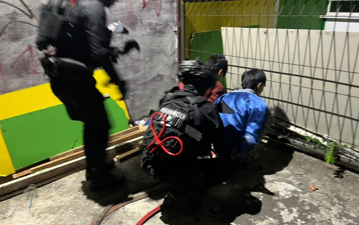 Brimob Polda Metro Jaya Bergerak Cepat Bubarkan Tawuran di Ciputat, 2 Orang dan 3 Celurit Diamankan