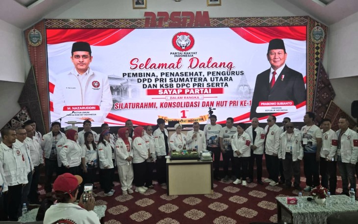 HUT Ke-1 Partai Rakyat Indonesia Berlangsung Meriah, DPD PRI Sumut Siap Hadapi Pemilu 2029 Mendatang