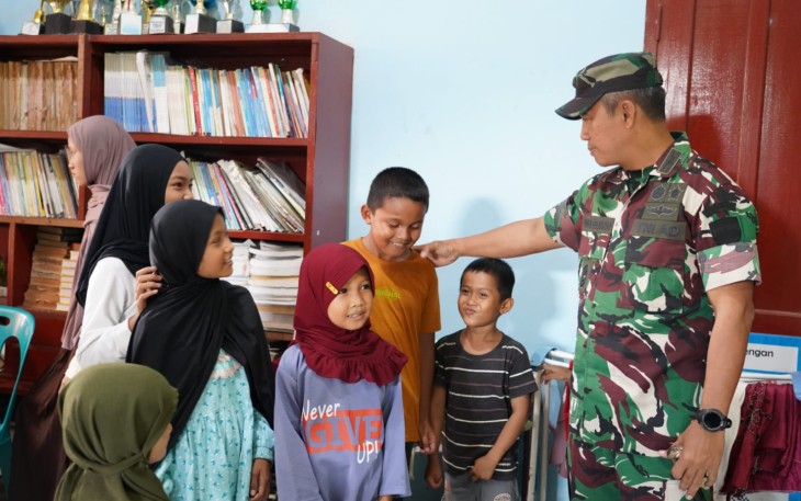 Korem 023/KS dan HUT ke-81 Kemerdekaan RI Laksanakan Anjangsana ke Panti Asuhan