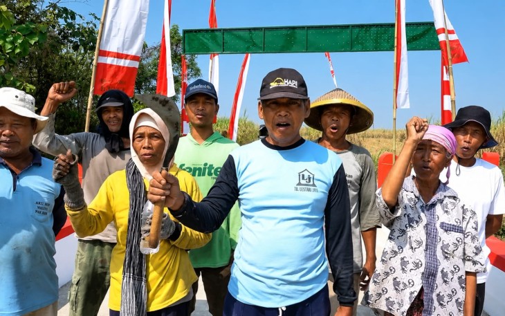 Euforia Masyarakat Sambut Program Jembatan Garuda