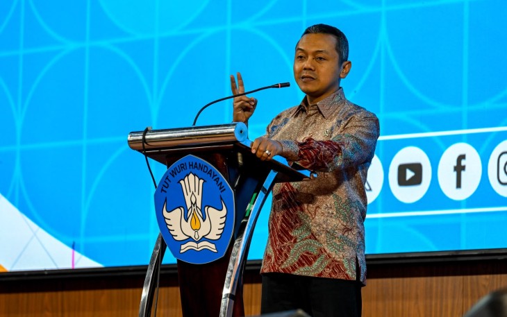  Wakil Menteri Pendidikan Dasar dan Menengah (Wamendikdasmen) Fajar Riza Ul Haq