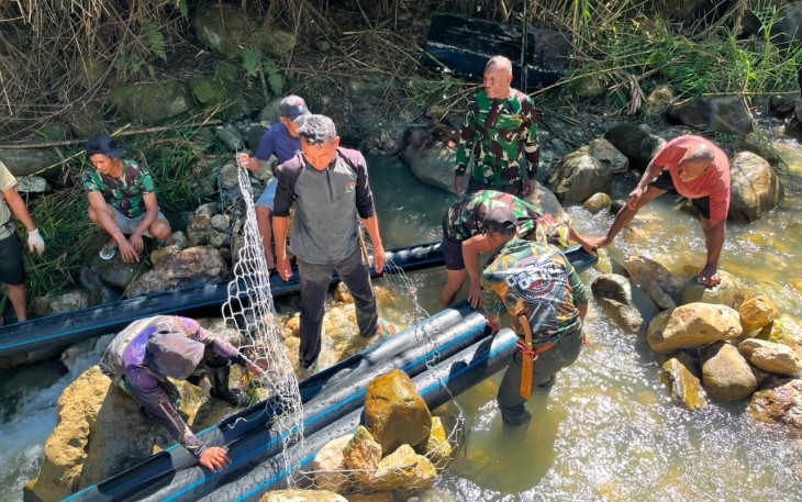 Karya Bakti Skala Besar Korem 172/PWY, Wujud Nyata Kehadiran TNI AD untuk Masyarakat Papua
