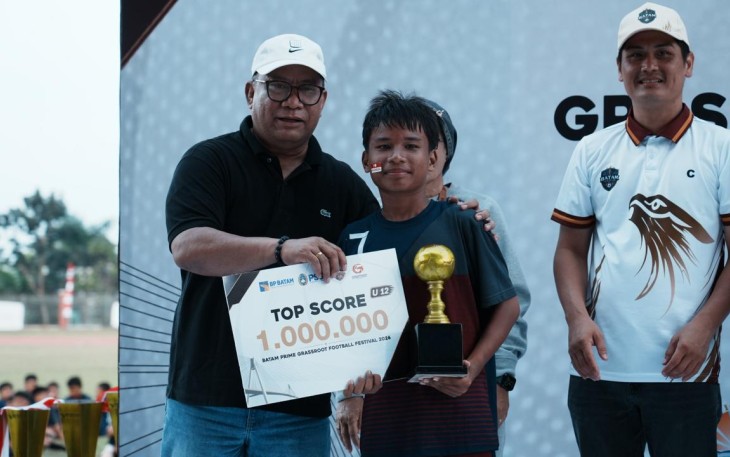 BP Batam Dukung Pembinaan Sepak Bola Usia Dini melalui Batam Prime International Grassroot Football