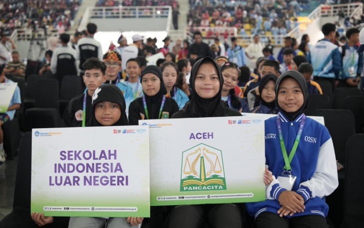 Kontingen peserta O2SN 2026