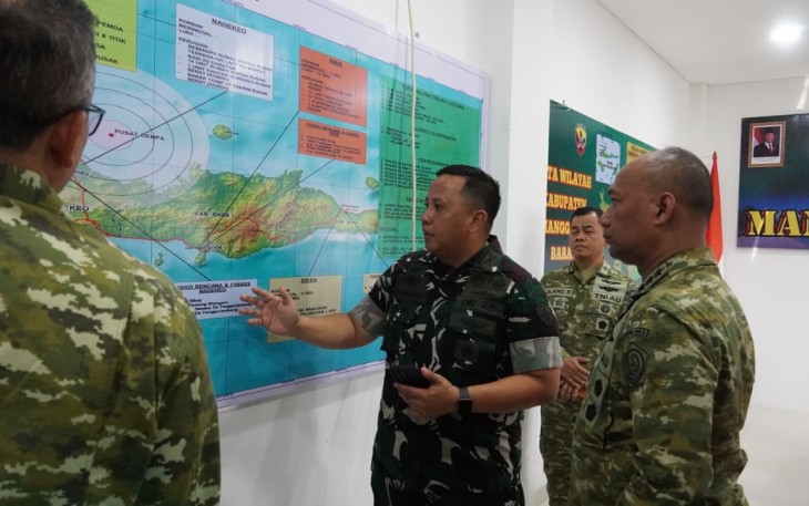 Panglima Komando Gabungan Wilayah Pertahanan (Pangkogabwilhan) II Marsekal Madya TNI Muzafar, S.Sos., M.M