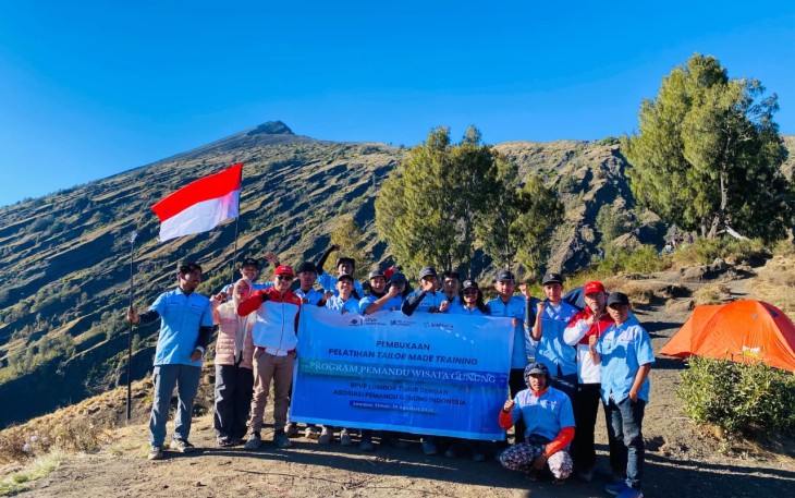 Tingkatkan Keselamatan Wisatawan, Kemnaker Perkuat Kompetensi Pemandu Wisata Gunung di NTB