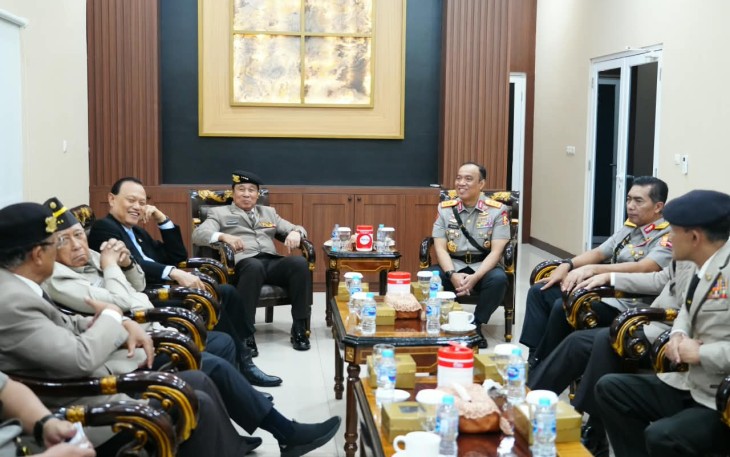 Para Mantan Kapolri dan Wakapolri Berkumpul di Mabes Polri