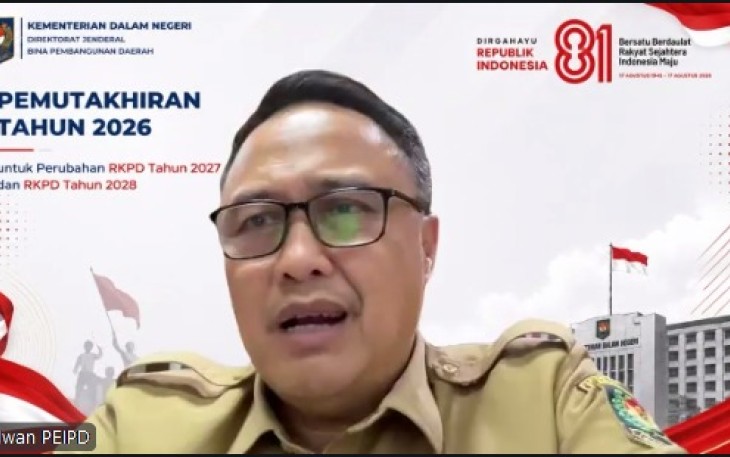 Direktur Perencanaan Evaluasi dan Informasi Pembangunan Daerah (PEIPD), Iwan Kurniawan