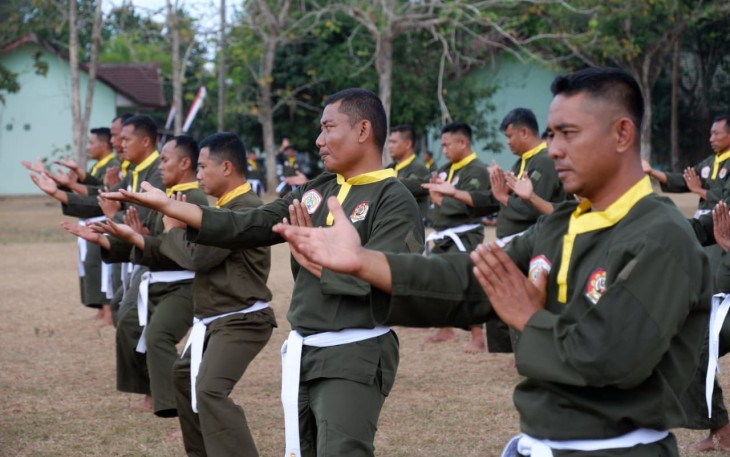 Uji kenaikan tingkat PSM Kodim 0801/Pacitan