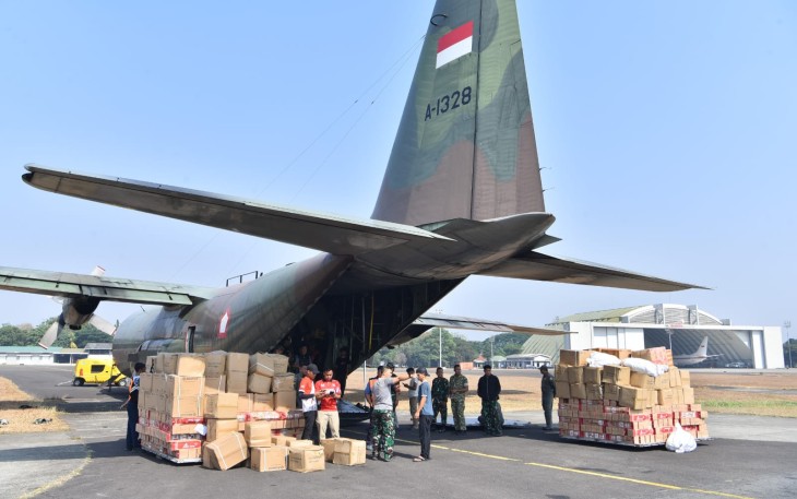 Hari Kedua Puluh Dua Penanganan Gempa NTT, TNI Sudah Kirim 1.214,097 Ton Bantuan