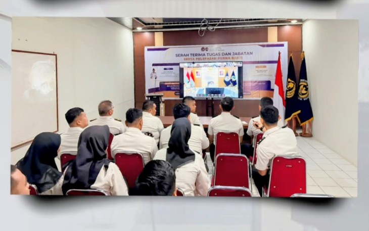 Rutan Pangkalan Brandan mengikuti arahan Dirjenpas melalui virtual zoom meeting