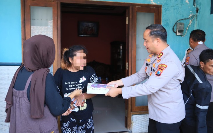 Polres Gresik Beri Pendampingan Anak 14 Tahun yang Alami Trauma, Berharap Kembali Sekolah