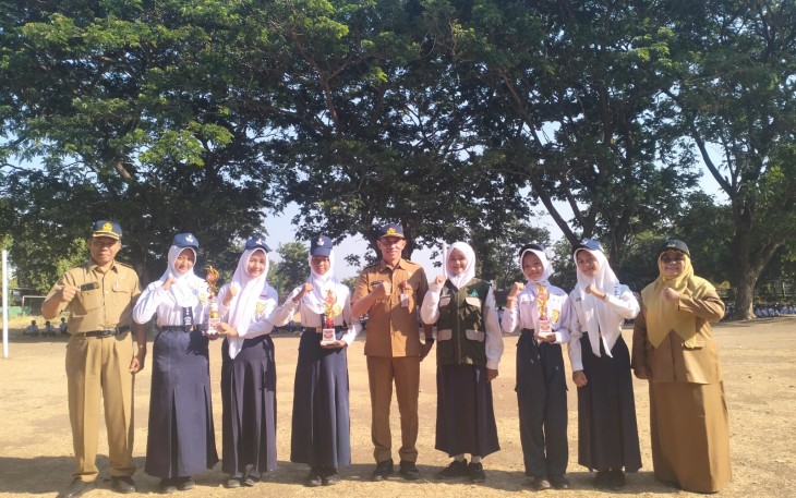 Siswa dan Guru SMPN 1 Grogol Borong Prestasi di Ajang LBB Tingkat Kecamatan