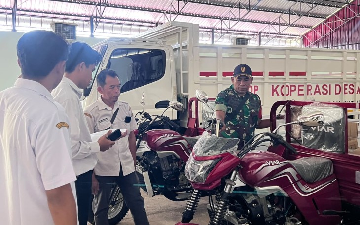 Dukung Program KDKMP, Kodim 0801/Pacitan Dampingi Tim Verrifikasi Validasi dari Dinas Koperasi