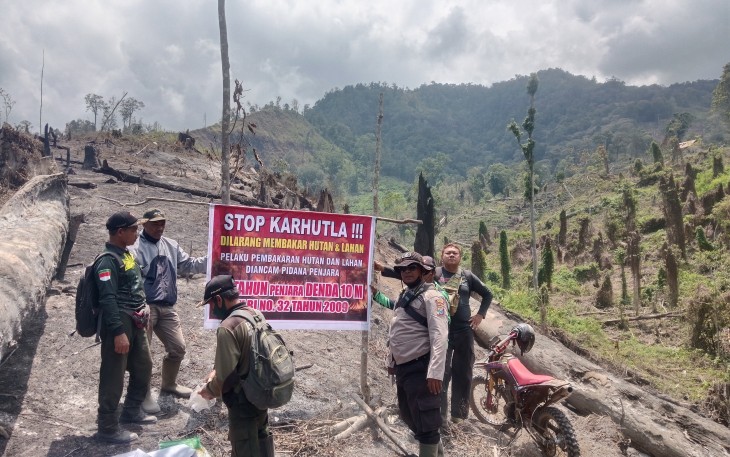 Polres Jember Perkuat Patroli Kawasan Hutan Cegah Karhutla