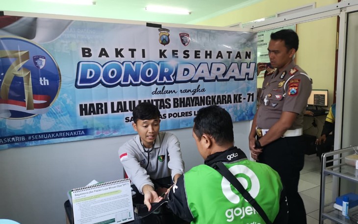 Cek Kesehatan Gratis Driver Ojol