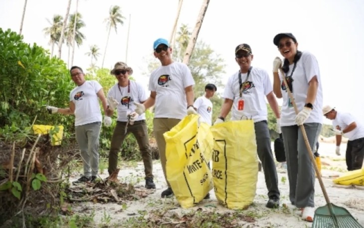 Aksi Bersih di Kampung Baru untuk Menjaga Pulau Bintan Tetap Lestari