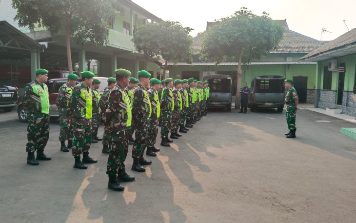 Siapkan Personel Terbaik, Kodim Madiun Dukung Pengamanan Kunker RI-1