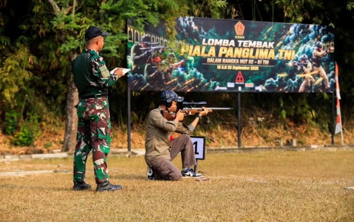 Lomba tembak Piala Panglima TNI 2026