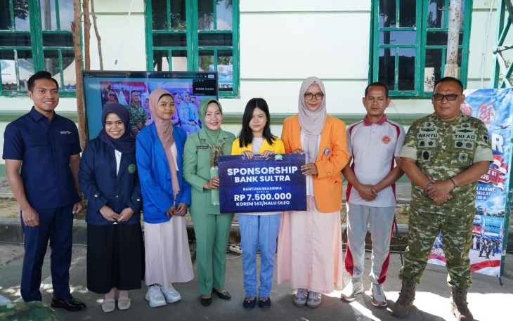 Korem 143/HO Gelar Bazar Murah Serentak Sambut HUT Ke-81 TNI