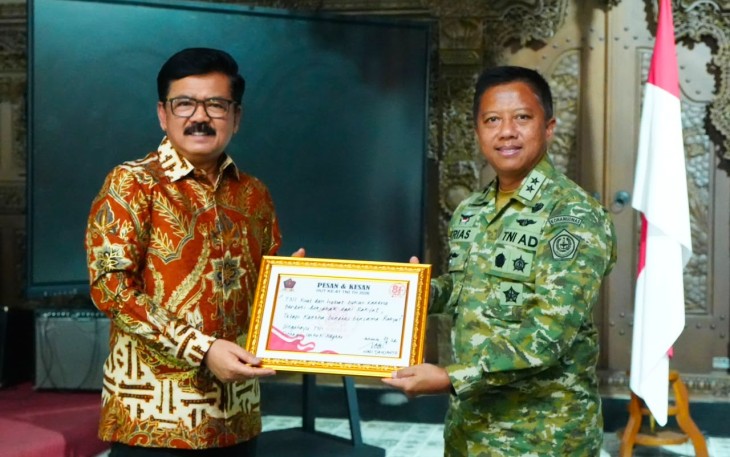 Merawat Silaturahmi, Kas Kohanudnas Silaturahmi Dengan Mantan Panglima TNI