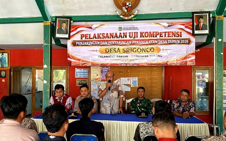 Penjaringan Kasun Sumber Jambe Srigonco Digelar, Peserta Diminta Bersaing Sehat