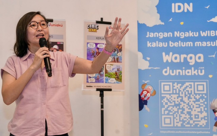 Kementerian Ekonomi Kreatif (Ekraf) nilai Pes7a Warga Duniaku dorong ekosistem Ekraf Nasional, Jakarta, M Bloc Space, Minggu (27/9/2026)
