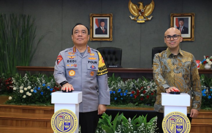 Sekretaris Eksekutif Lembaga Pendidikan SMA Kemala Taruna Bhayangkara (LPSKTB) Dirgayuza Setiawan