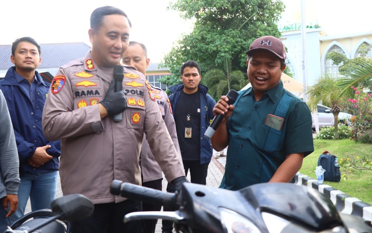 Kapolres Gresik AKBP Ramadhan Nasution 