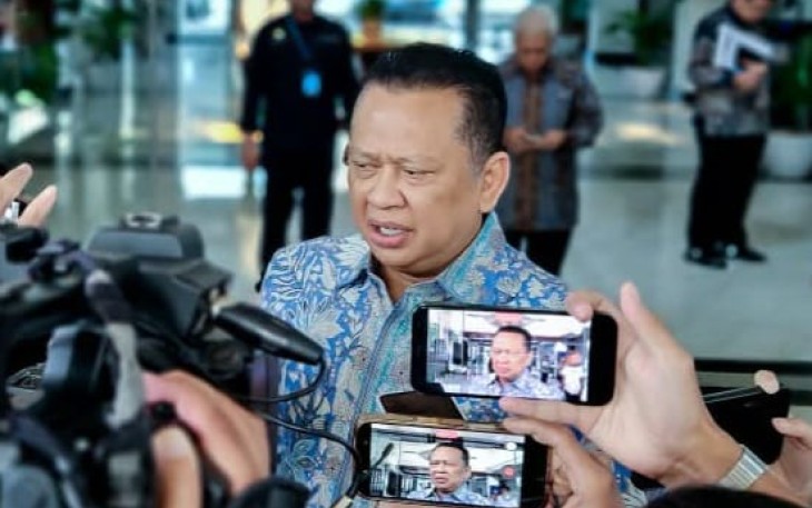 Anggota Dewan Pertimbangan Presiden Republik Indonesia (Wantimpres RI) sekaligus Ketua MPR RI ke-15 dan Wakil Ketua Umum Partai Golkar, Bambang Soesatyo (Bamsoet)