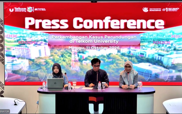 Konferensi pers Telkom University 