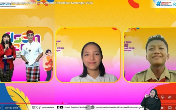 Semarak FLS3N Dikmen 2026, Kemendikdasmen Apresiasi Karya Hebat Murid Indonesia
