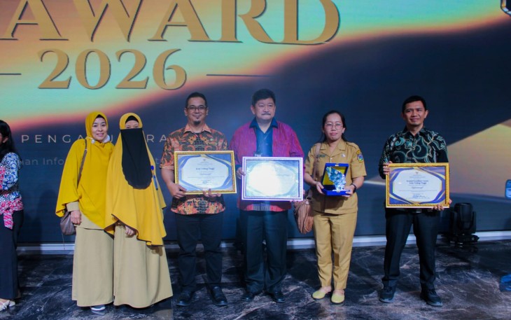 Pemkot Tebing Tinggi Raih Predikat Informatif KI Sumut Award 2026