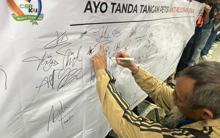 KAI Daop 1 Jakarta Gandeng Komunitas Sadululur Sepoor