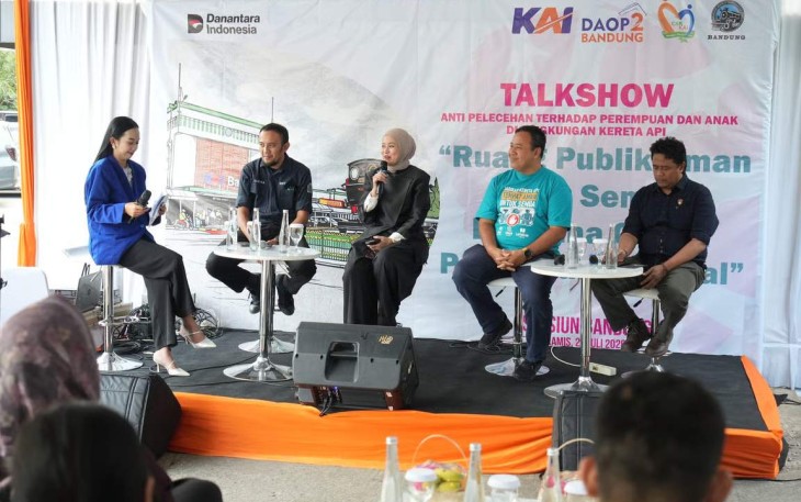 KAI Daop 2 Bandung Bersama Komunitas Railfans Gaungkan STOP Pelecehan Seksual