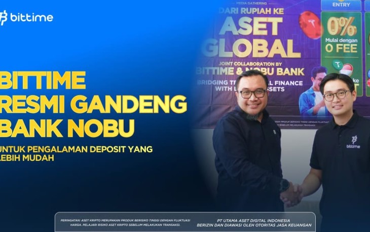 Kolaborasi Bittime dan Nobu Bank